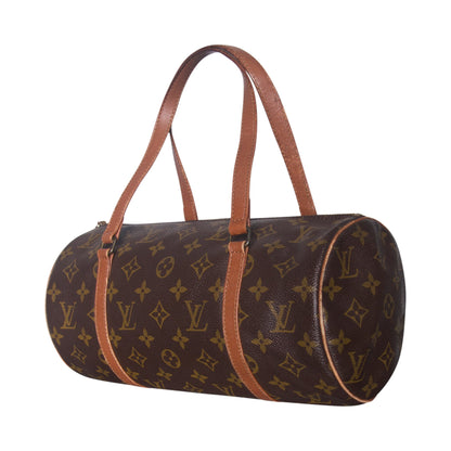 Louis Vuitton Canvas Monogram Papillion Handbag FA:276 (MM389) | O/S, Brown