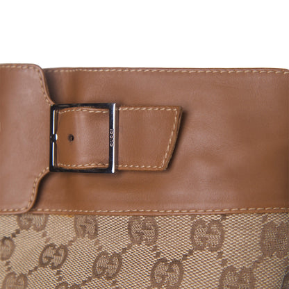 Gucci GG Monogram Canvas Leather Detailed Boots | DEFAULT TITLE, Multicoloured