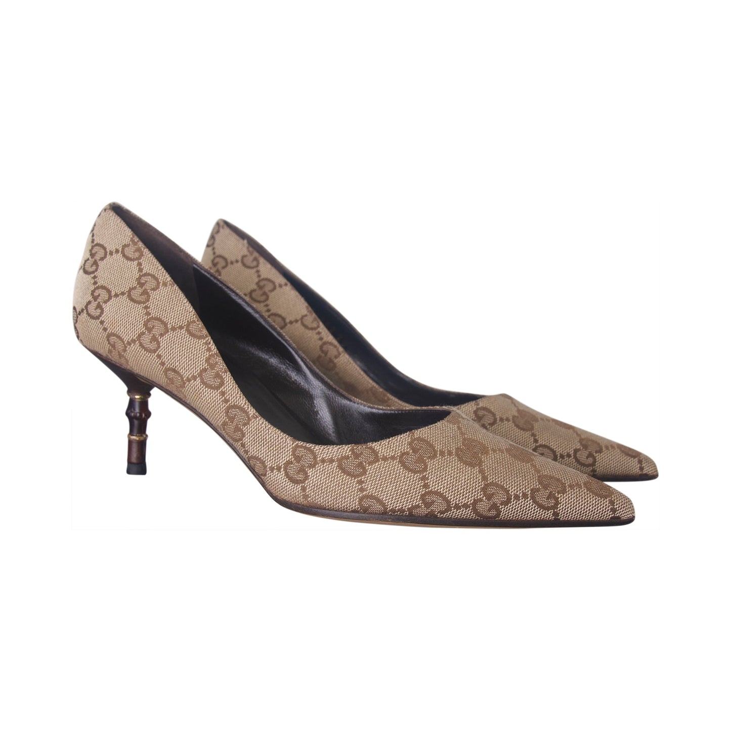 Gucci GG Monogram Canvas Heels | DEFAULT TITLE, Multicoloured