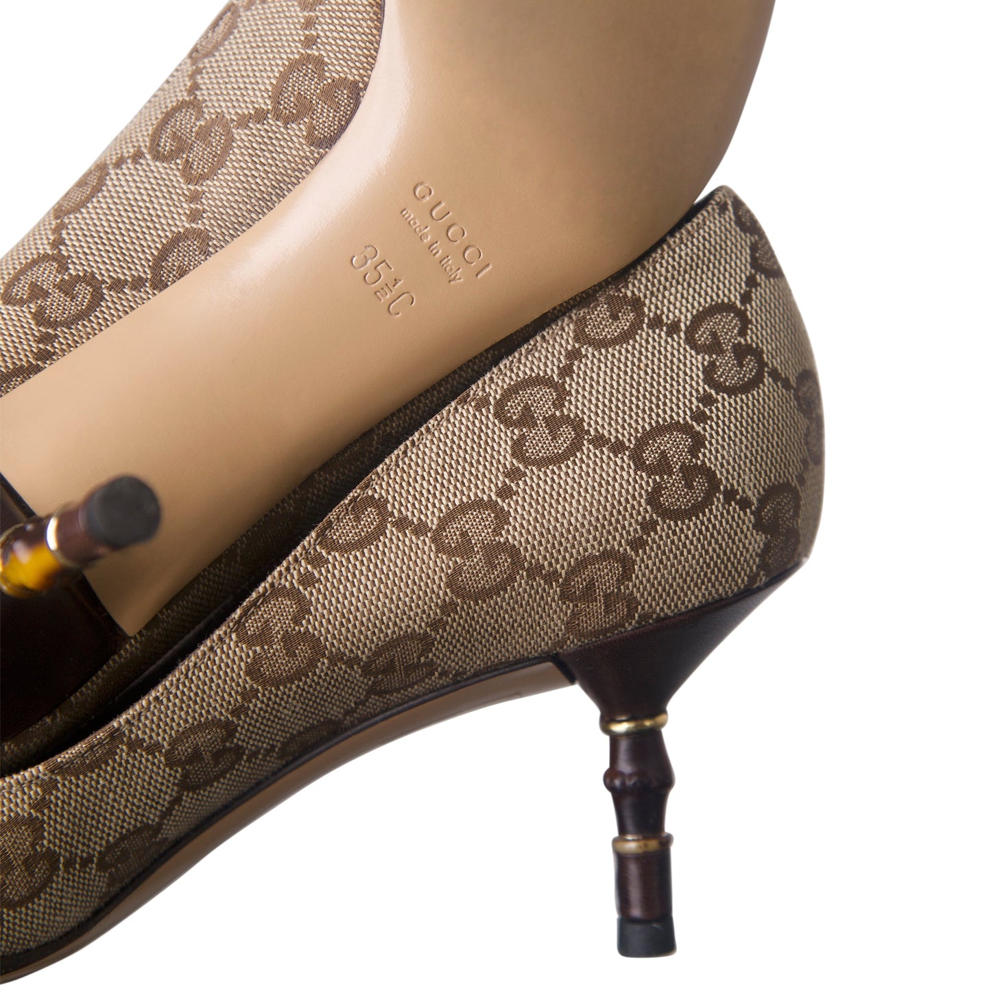 Gucci GG Monogram Canvas Heels | DEFAULT TITLE, Multicoloured