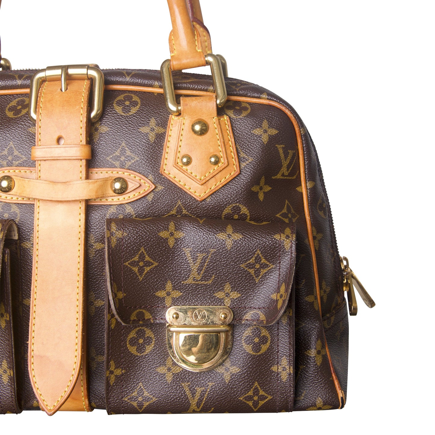 Louis Vuitton Monogram Manhattan Hardware Detailed Shoulder Bag | O/S, Multicoloured