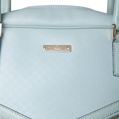 Gucci Tom Ford Powder Blue Microguccissma Capri Bowler Handbag | O/S, Multicoloured
