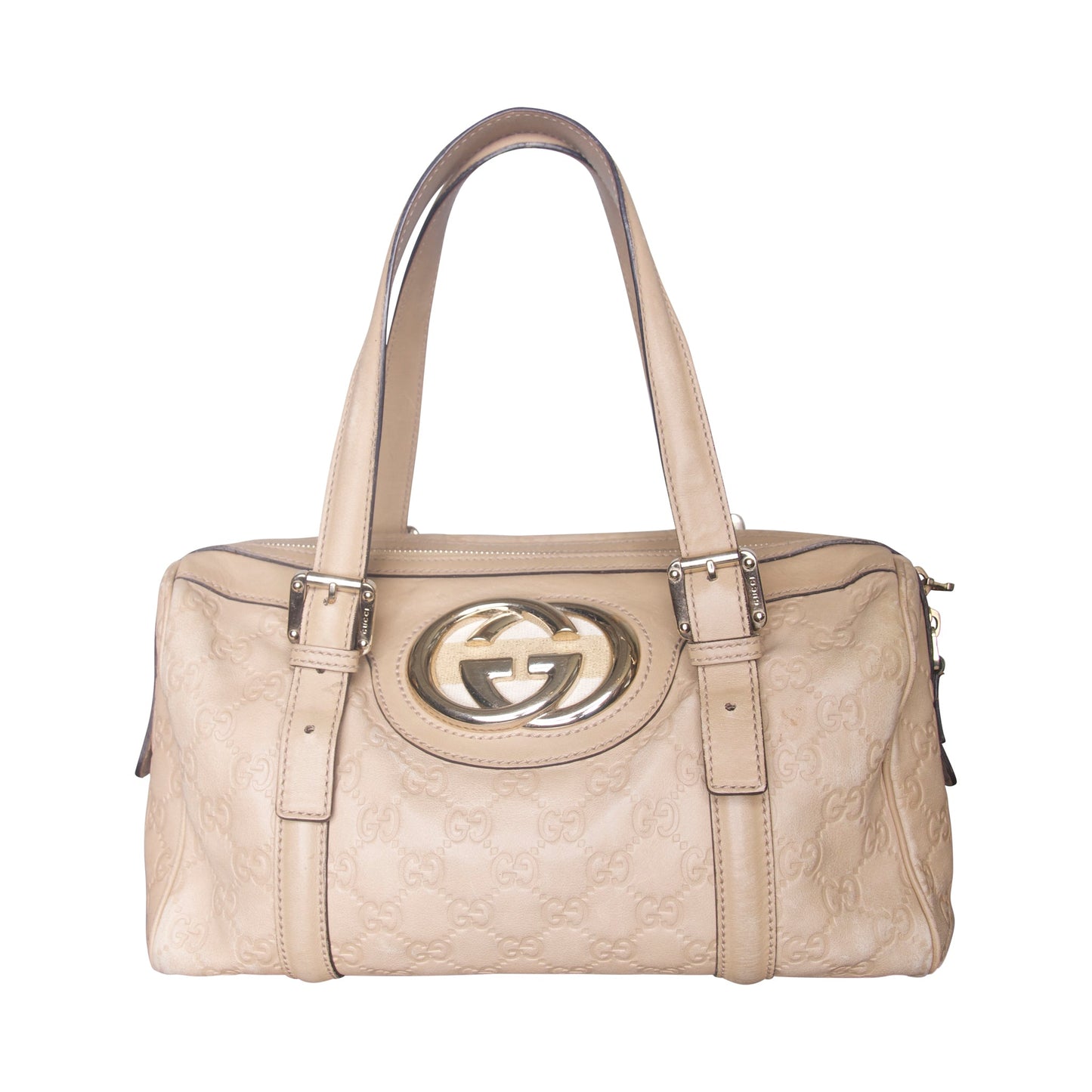 2015 Gucci Beige Guccissima Britt Mini Tote Bag | O/S, Multicoloured