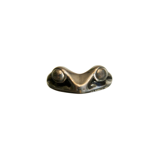Silver Frog Ring