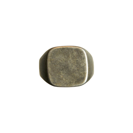Tarnished Silver Signet Ring