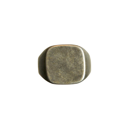 Tarnished Silver Signet Ring