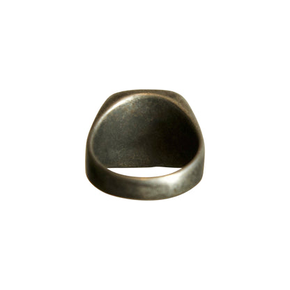 Tarnished Silver Signet Ring