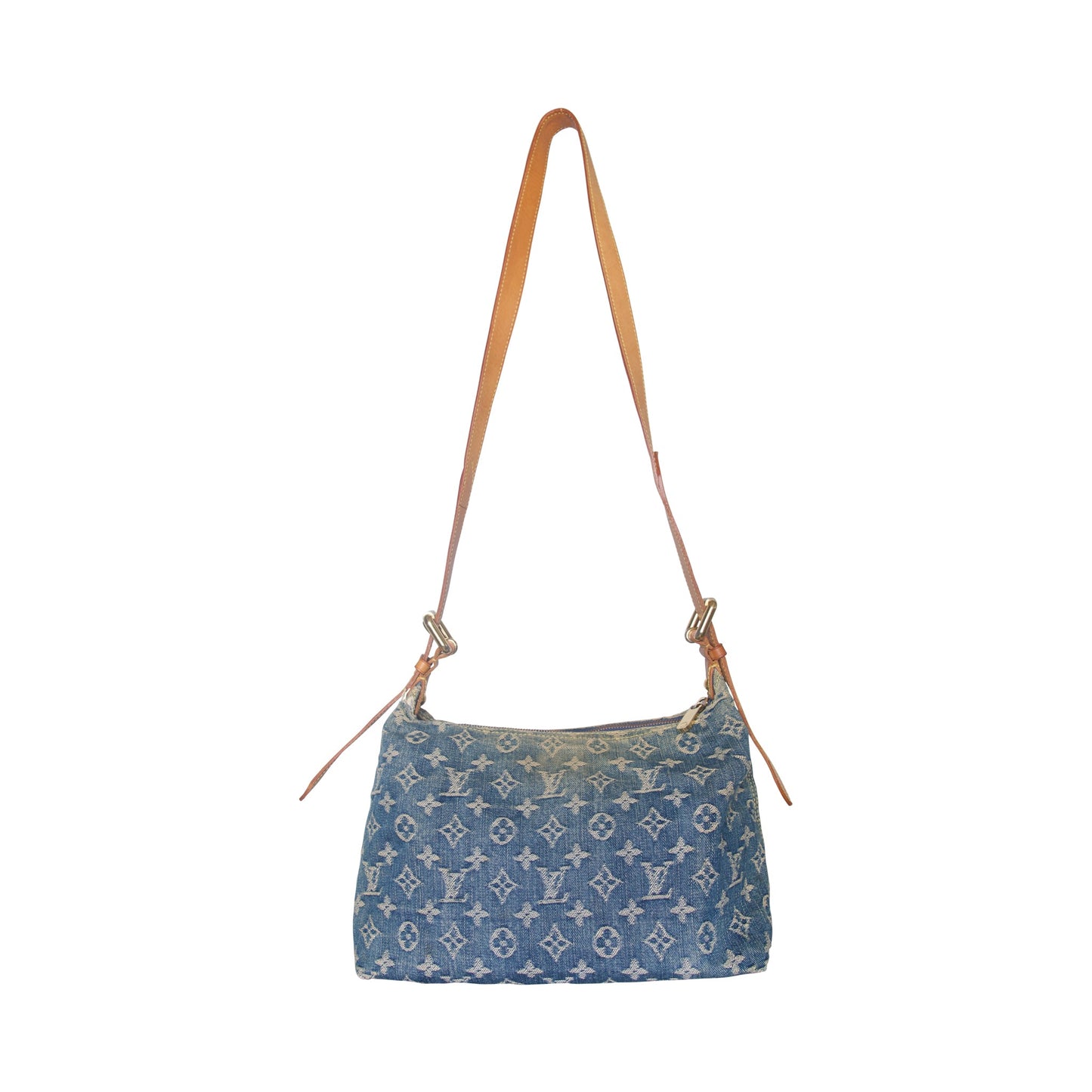 Louis Vuitton Blue Denim Monogram PM Shoulder Bag | O/S, Multicoloured