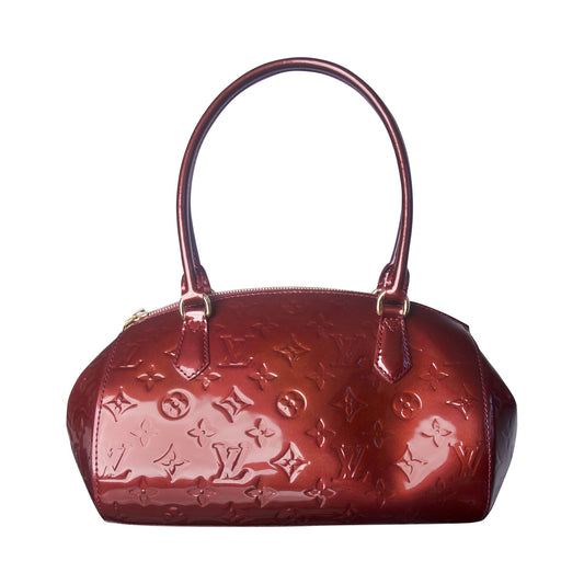 Louis Vuitton Rouge Fauviste Monogram Vernis Sherwood GM Bag