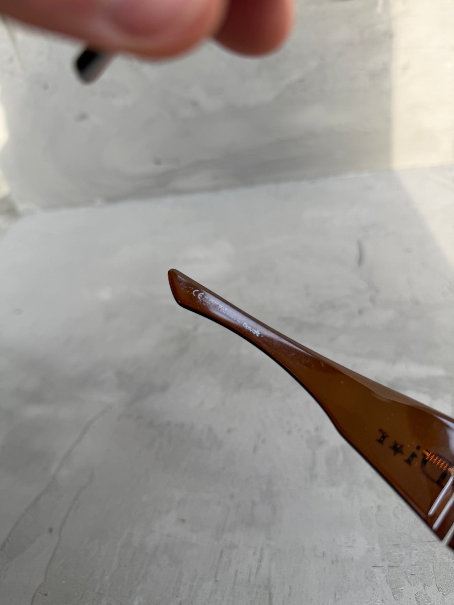 Giorgio Armani Oversized Frame Sunglasses