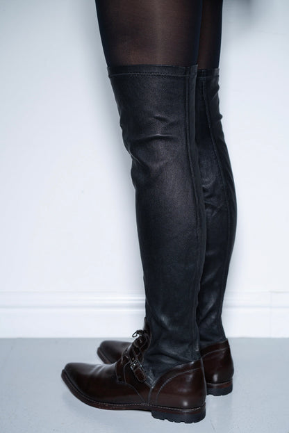 DIRK BIKKEMBERGS 90s KNEE HIGH BOOTS (EU 41)