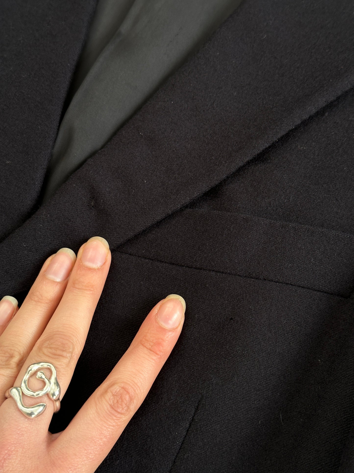 Burberry London High Neck Nova Check Wool Blazer - 38R/M