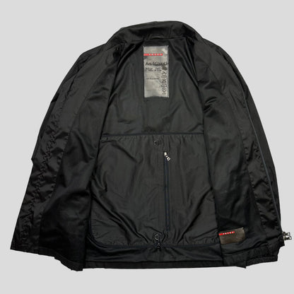 Prada Sport 00’s Convertible Soft Nylon Bag Jacket - L