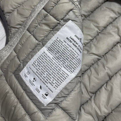 Stone Island Garment Dyed Down Gilet | XL, Grey