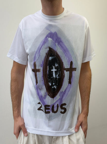 Comme Des Garçon Homme Plus X Jonathon Meese AW19 T-Shirt | Large, White