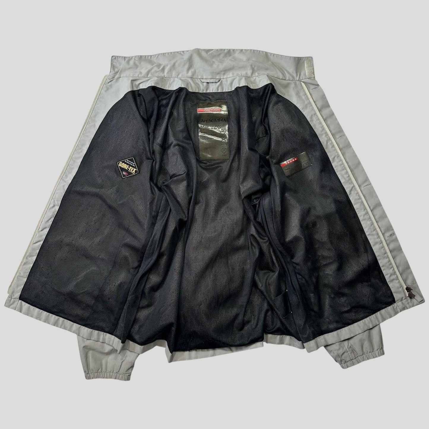 Prada Sport 00’s Aluminum Goretex Stash Pocket Harrington Jacket - IT52 (L)