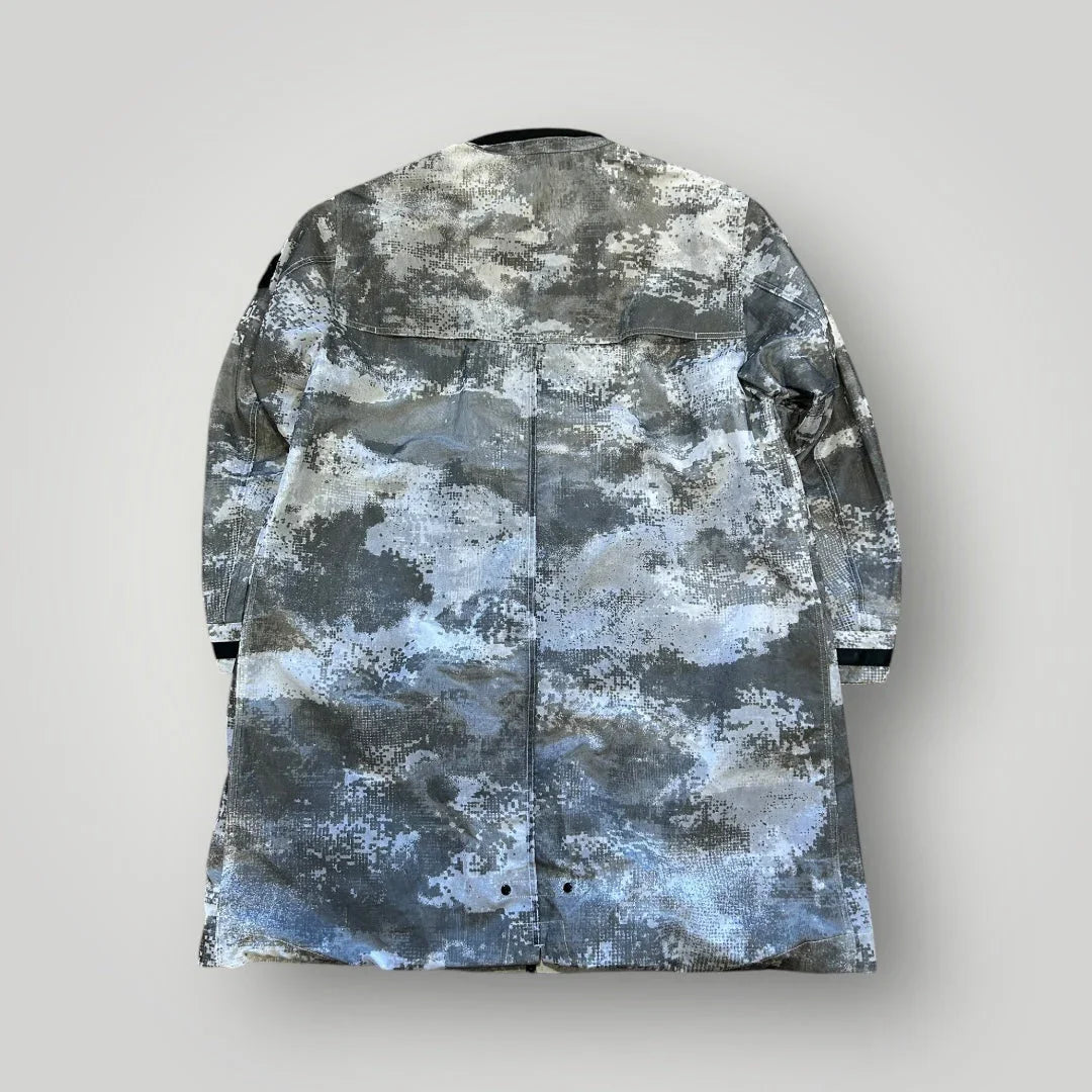 Stone Island Desert Dissolving Grid Camo Mesh Jacket L BNWT