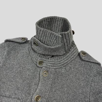 CP Company 00’s Thick Italian Wool Multipocket Cardigan - M