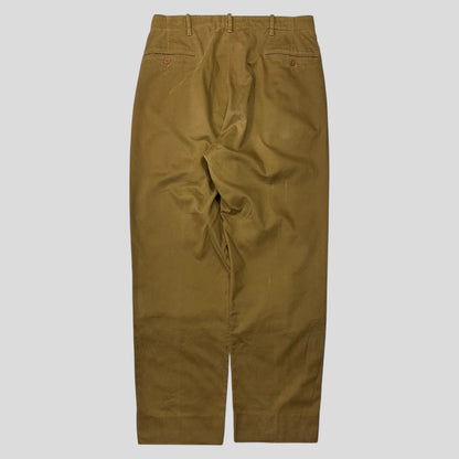 CP Company 1989 Continuative Garment Pleated Moleskin Trousers - 32