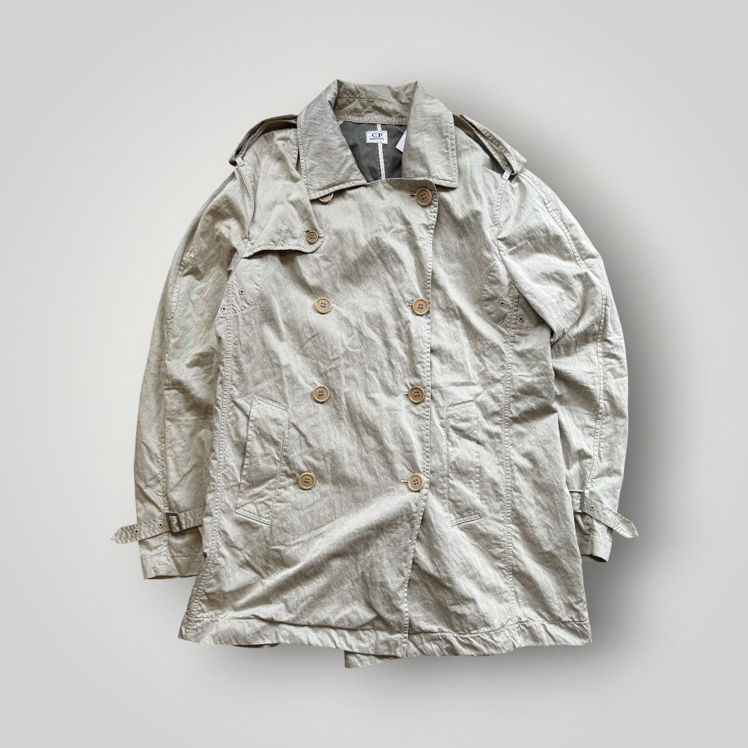 C.P. Company SS/2008 Cotton Mix Double Breasted Max Coat 50