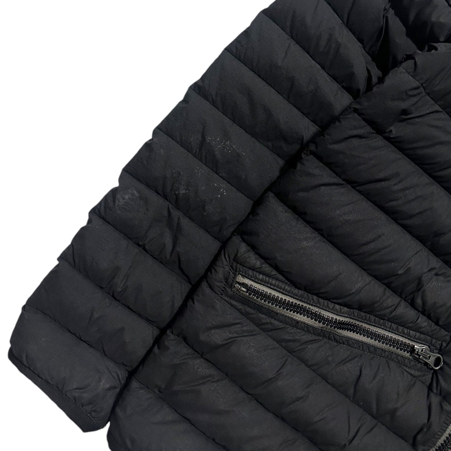 Stone Island Loom Woven Zip Up Puffer Jacket