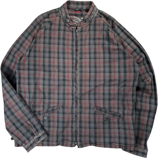 Levi’s 00’s Checkered Plaid Shacket XL | XL, Grey