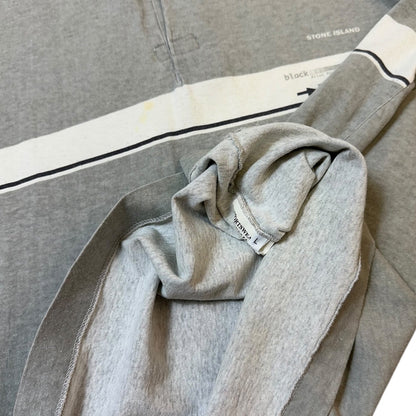 1999 Vintage Stone Island Grey Polo Shirt