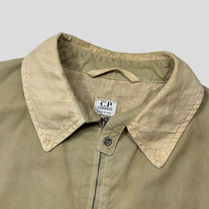 CP Company 2002 Flax Cotton Yellow Boxy Work Jacket - IT54 (L)