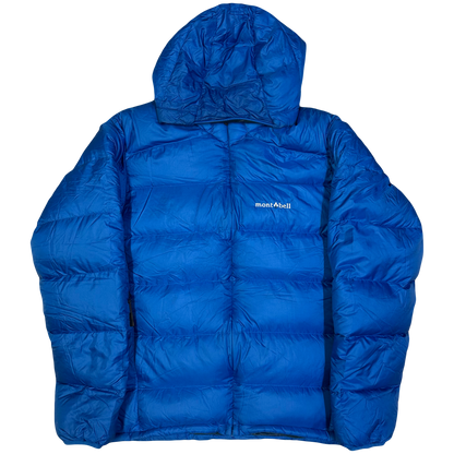 Montbell Light Alpine Down Puffer Jacket In Blue ( M )