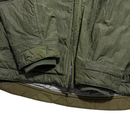 Stone Island Nike Mussola Gommata Jacket | Large, Olive Green