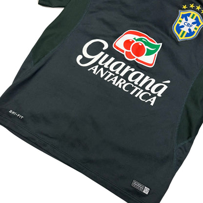 Nike Brazil 2020 Training Shirt In Dark Green ( M )