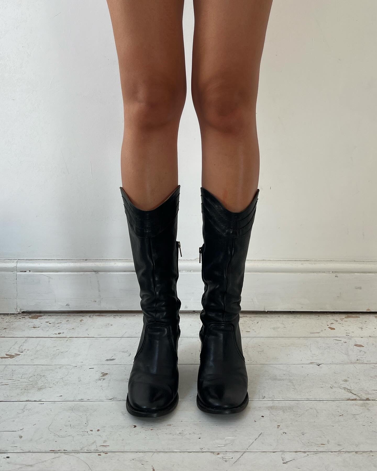 AF VANDEVORST WESTERN BOOTS (EU 37.5) | DEFAULT TITLE, Black