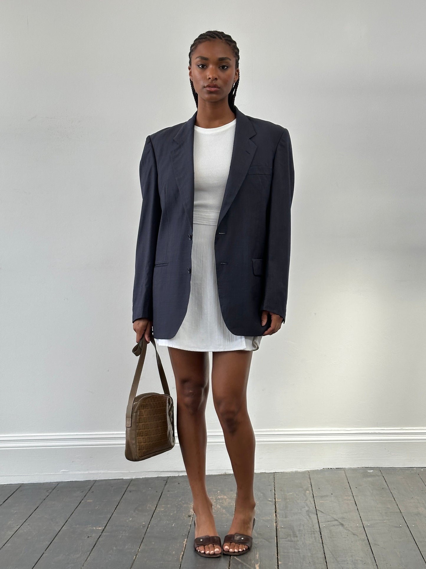 Yves Saint Laurent Pour Homme 1980s Pure Wool Blazer - 40R/M