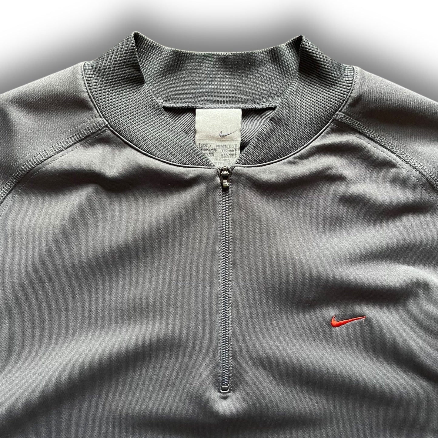 2000's Nike White Label 1/4 Zip Top (L) | Default Title, Multicoloured