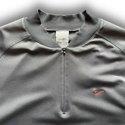 2000's Nike White Label 1/4 Zip Top (L) | Default Title, Multicoloured