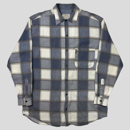 Armani Jeans 90’s Checkered Heavy Cotton Flanell Shirt - XL | Default Title, Red
