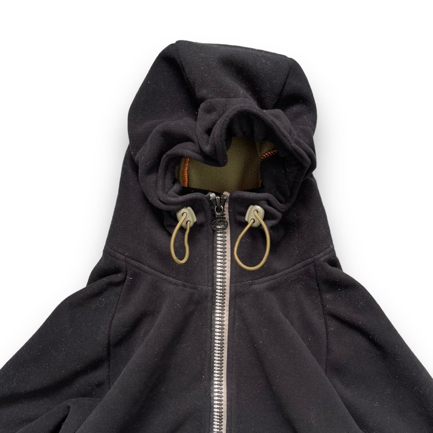 AW99/00 Maharishi Proline Hooded Fleece Jacket (S) | Default Title, Black