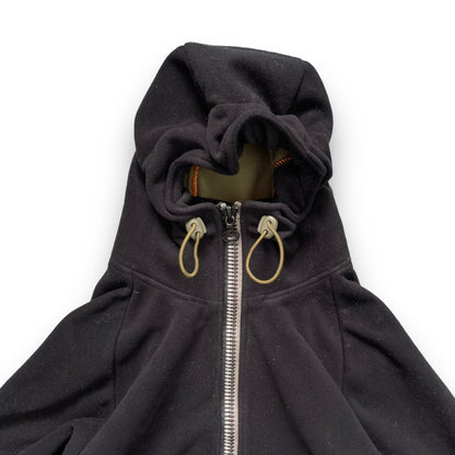 AW99/00 Maharishi Proline Hooded Fleece Jacket (S) | Default Title, Black
