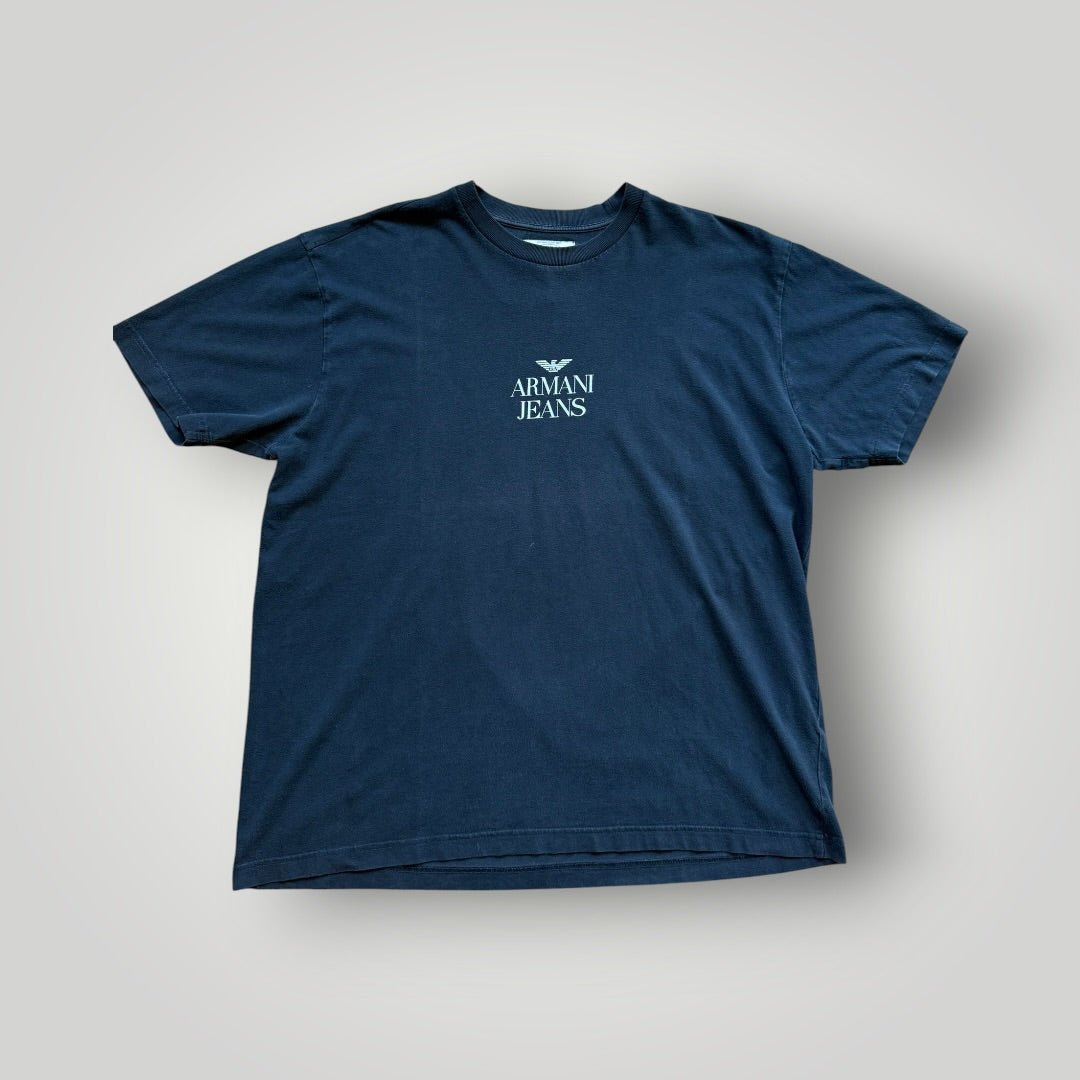 Armani Jeans 90s Cotton T-shirt XL | Default Title, Navy