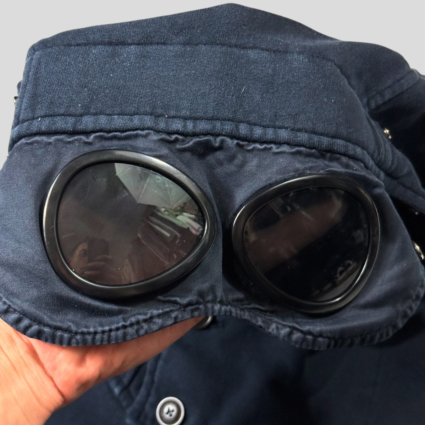 CP Company 2008 Balaclava Heavyweight Goggle Hoodie - XXL | Default Title, Red