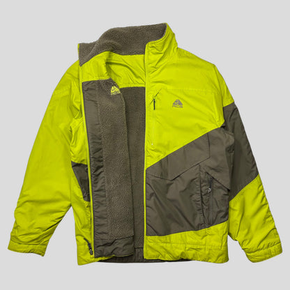 Nike ACG FW07 Reversible Nylon Panelled Fleece - M/L | Default Title, Multicoloured