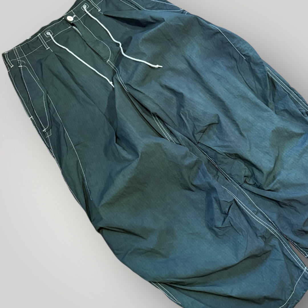 Beams Japan Nylon Contrast Stitch Balloon Pants M