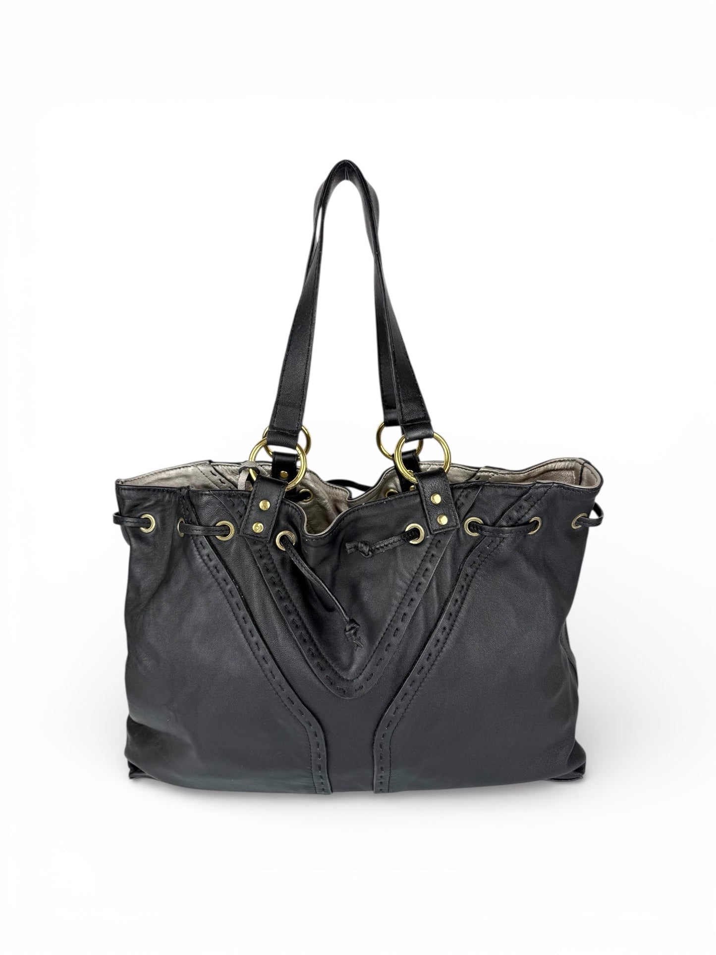 Yves Saint Laurent Rive Gauche Leather Reversible Tote Bag | O/S, Multicoloured