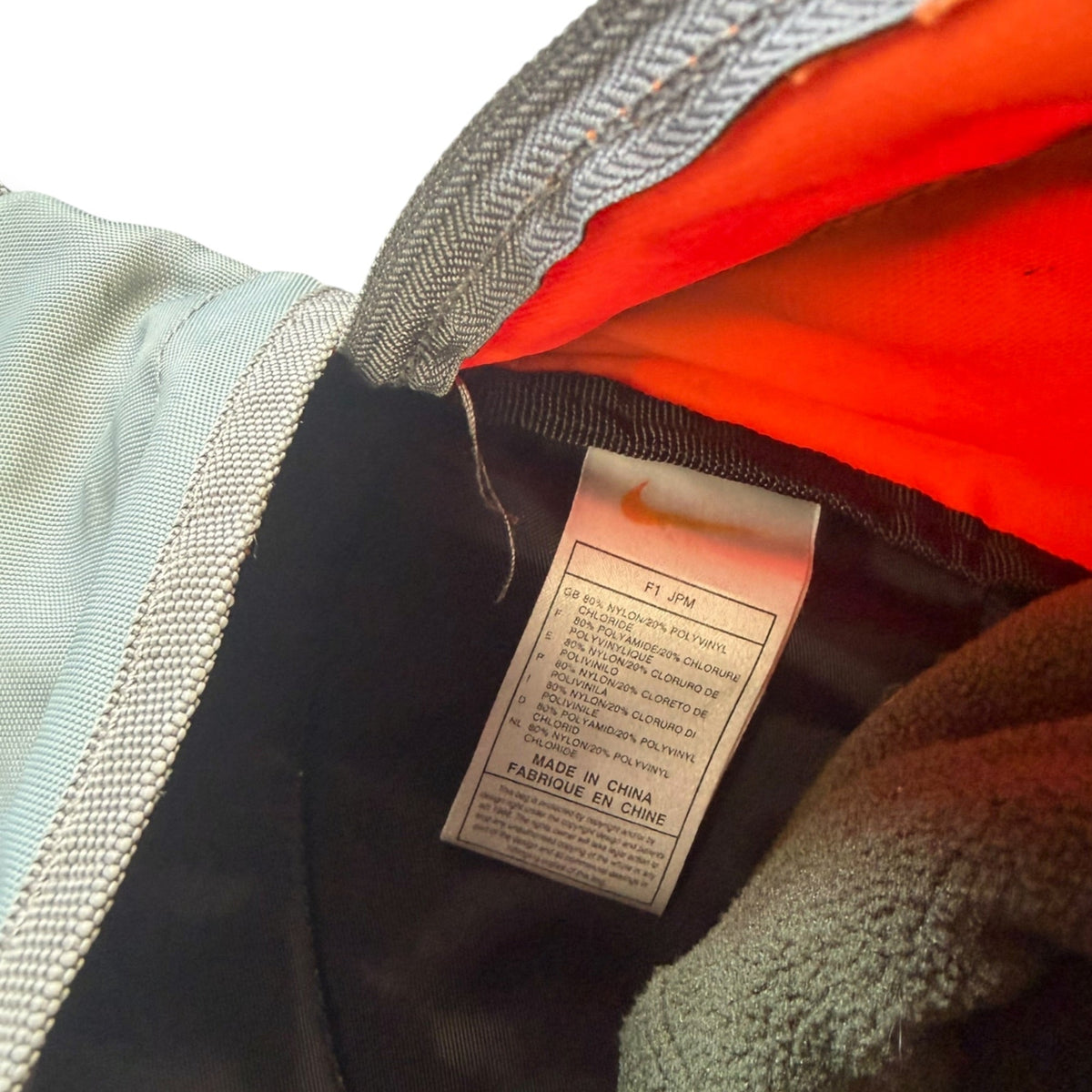 2001 Nike 'X-Ray' Translucent Sling Bag | O/S, Multicoloured