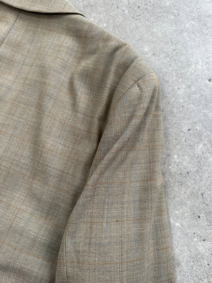 Roy Robson x Loro Piana 2000s Super 100’s Pure Wool Check Blazer - 44R/XL