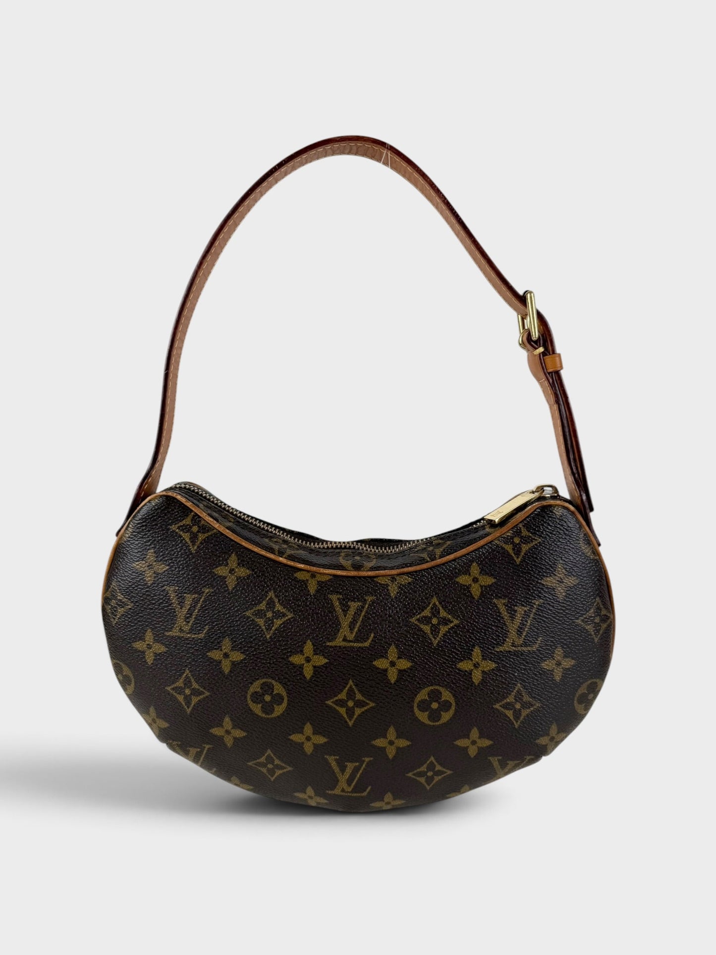 2002 Louis Vuitton Croissant PM Shoulder Bag | O/S, Brown