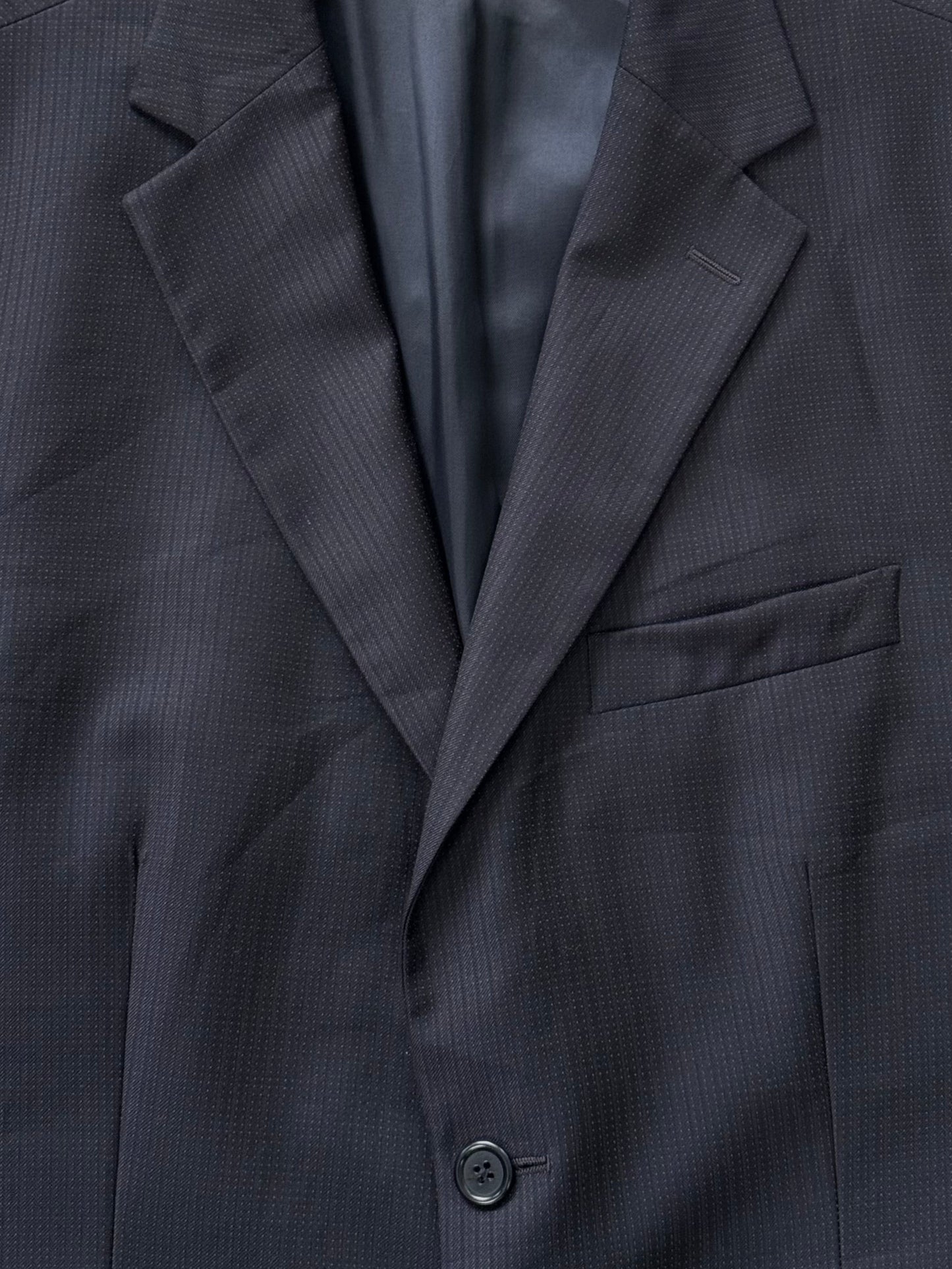 Loro Piana 1990s Pure Wool Single Breasted Blazer - 42R/L