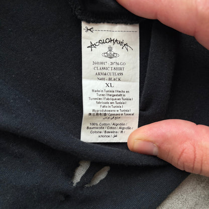 VIVIENNE WESTWOOD DISTRESSED T-SHIRT | O/S, Red
