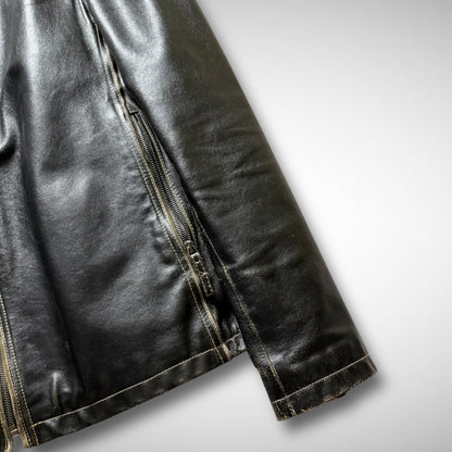 Armani Jeans Leather Jacket (2000s)