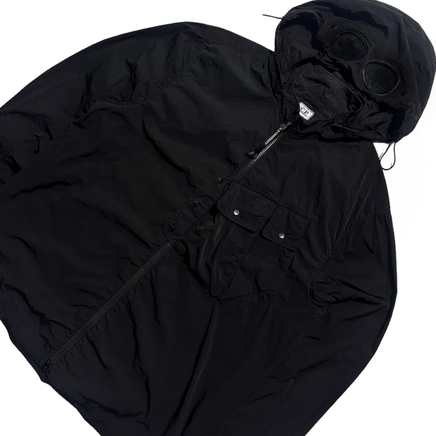 CP Company Front Pocket Zip Up Chrome Goggle Jacket